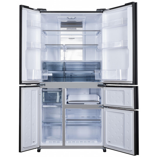 Dviduris šaldytuvas Sharp SJSX830ABK