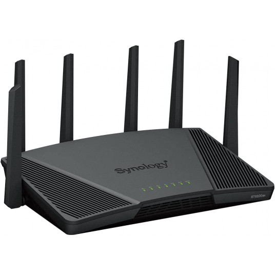 Synology RT6600ax Itin greitas ir saugus belaidis maršruto parinktuvas namams