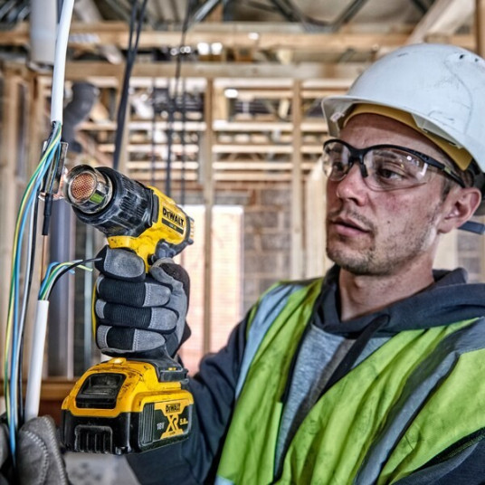 DEWALT DCE530N-XJ karšto oro pistoletas 190 l/min 530 °C Geltona