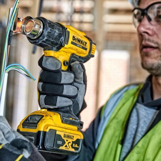 DEWALT DCE530N-XJ karšto oro pistoletas 190 l/min 530 °C Geltona