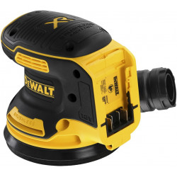 DEWALT DCW210NT-XJ Nešiojamasis šlifuoklis Išcentrinis orbitinis šlifuoklis 12000 RPM Juoda, Geltona
