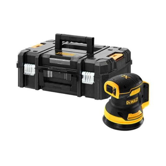 DEWALT DCW210NT-XJ Nešiojamasis šlifuoklis Išcentrinis orbitinis šlifuoklis 12000 RPM Juoda, Geltona