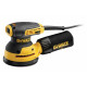 DEWALT DWE6423-QS Nešiojamasis šlifuoklis Orbitinis šlifuoklis Juoda, Geltona 12000 OPM 280 W