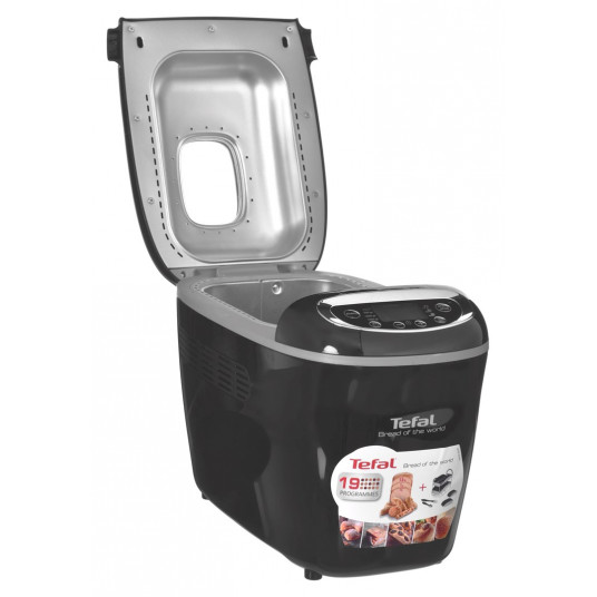 Tefal PF611838 duonkepė 1600 W Juoda