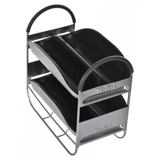 Tefal PF611838 duonkepė 1600 W Juoda