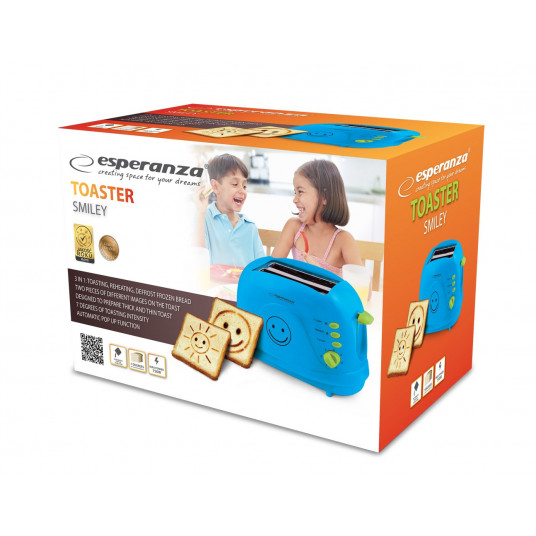 Esperanza EKT003B skrudintuvas 750 W mėlynas