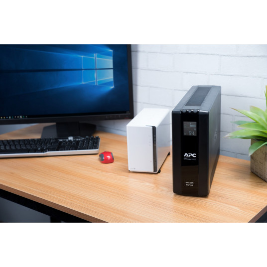 APC BACK UPS PRO BR 900VA, 6 OUTLETS, AVR, LCD SĄSAJA
