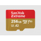 SanDisk microSDXC Extreme 256GB 190/130 MB/s A2 C10 V30 UHS-I U3