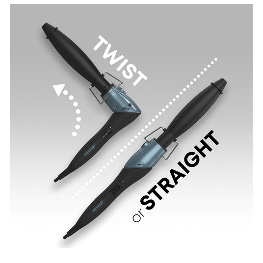 Plaukų garbanojimo antgalis Revamp TO-2010 Progloss Diverse Soft Waves Barrel