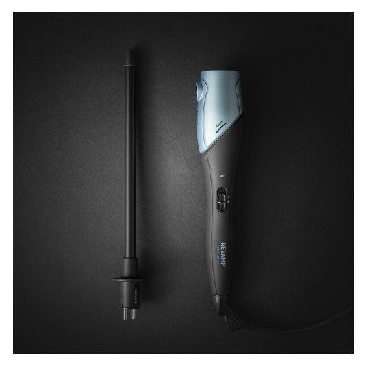 Plaukų garbanojimo prietaisas Revamp TO-2002 Progloss Diverse 11mm Extra Long Corkscrew Curling Barrel
