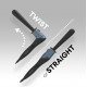 Plaukų garbanojimo antgalis Revamp TO-2003 Progloss Diverse 19-32mm Reverse Waves and Curl Barrel