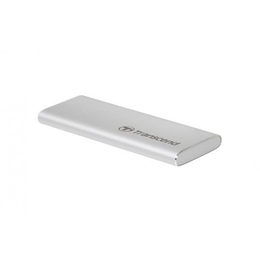 Išorinis SSD|TRANSCEND|ESD260C|500GB|USB 3.1|3D NAND|Rašymo greitis 460 MB/sek|Nuskaitymo greitis 520 MB/sek|TS500GESD260C