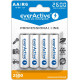 EverActive Ni-MH R6 AA 2600 mAh profesionalūs linijiniai akumuliatoriai