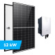 Saulės elektrinė su montavimu 12 kW, SUNGROW, LONGI, Juoda