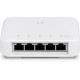„Ubiquiti USW-Flex“ vidaus / lauko 5 prievadų „Poe“ gigabitinis jungiklis su 802,3 bt įvesties maitinimo palaikymu