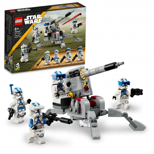 LEGO® 75345 Star Wars™ 501-ojo būrio klonų karių™ kovos rinkinys
