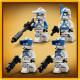 LEGO® 75345 Star Wars™ 501-ojo būrio klonų karių™ kovos rinkinys