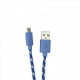 Sbox USB-1031BL USB-- Micro USB 1M mėlyna