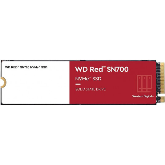 SSD|WESTERN DIGITAL|Red SN700|250GB|M.2|PCIE|NVMe|Rašymo greitis 1600 MB/sek|Nuskaitymo greitis 3100 MB/sek|TBW 500 TB|WDS250G1R0C