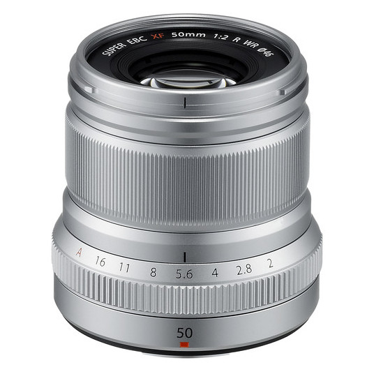 Objektyvas Fujinon XF50mm F2 R WR sidabrinis
