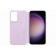 Dėklas Samsung Galaxy S23 Plus Clear View Cover, Lilac ZS916CVE