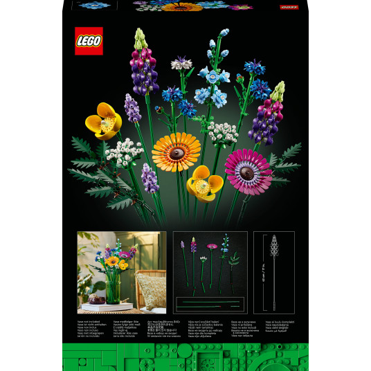 LEGO® 10313 ICONS Laukinių gėlių puokštė