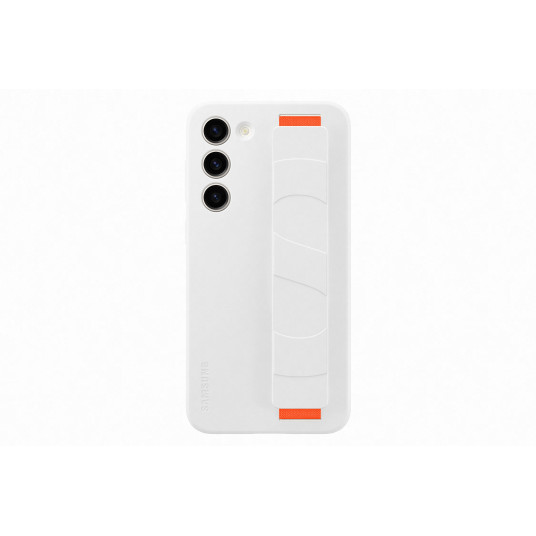 Dėklas Samsung Galaxy S23 Plus Silicone Grip Cover, White GS916TWE