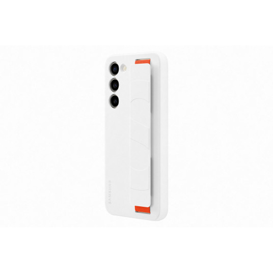 Dėklas Samsung Galaxy S23 Plus Silicone Grip Cover, White GS916TWE