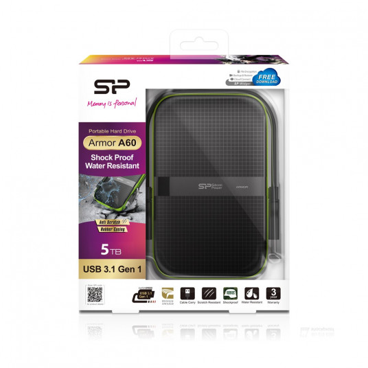 SILICONPOW SP050TBPHDA60S3K išorinis HDD