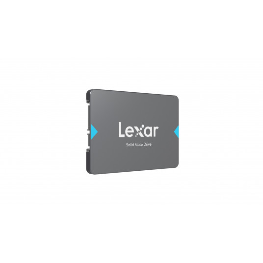 Lexar SSD NQ100 1920 GB, SSD formato koeficientas 2,5", SSD sąsaja SATA III, Rašymo greitis 445 MB/s, Skaitymo greitis 550 MB/s