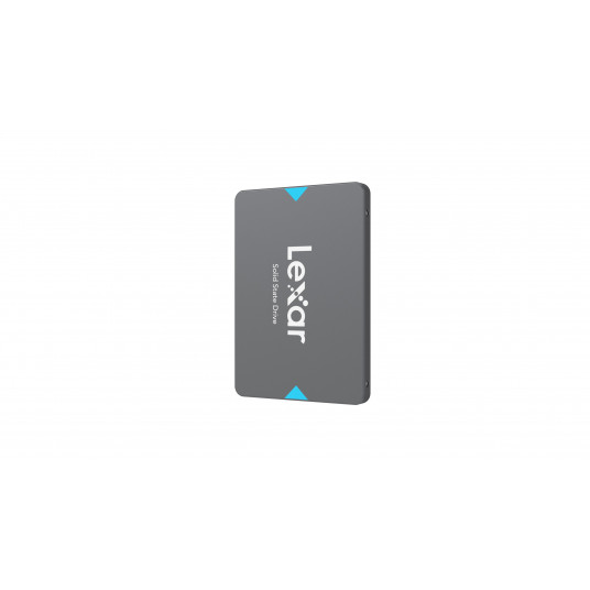 Lexar SSD NQ100 1920 GB, SSD formato koeficientas 2,5", SSD sąsaja SATA III, Rašymo greitis 445 MB/s, Skaitymo greitis 550 MB/s