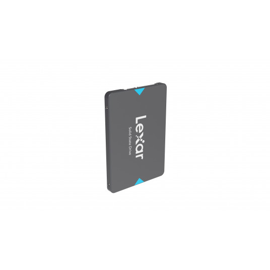 Lexar SSD NQ100 1920 GB, SSD formato koeficientas 2,5", SSD sąsaja SATA III, Rašymo greitis 445 MB/s, Skaitymo greitis 550 MB/s