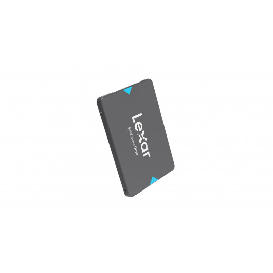 Lexar SSD NQ100 1920 GB, SSD formato koeficientas 2,5", SSD sąsaja SATA III, Rašymo greitis 445 MB/s, Skaitymo greitis 550 MB/s