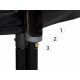 Batutas su tinklu "SkyFlyer", 426 cm
