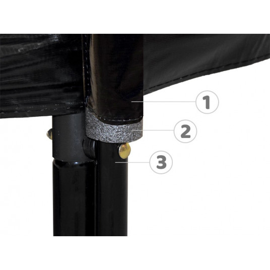 Batutas su tinklu "SkyFlyer", 426 cm