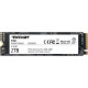 SSD|PATRIOT|P300|2TB|M.2|PCIE|NVMe|QLC|Rašymo greitis 1650 MB/sek|Nuskaitymo greitis 2100 MB/sek|3,8 mm|TBW 960 TB|P300P2TBM28