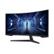 Samsung Odyssey G5 | C34G55TWWP | 34 in | VA | UWQHD 3440 x 1440 at 165 Hz | 250 cd/m² | HDMI, DisplayPort | Tilt | None