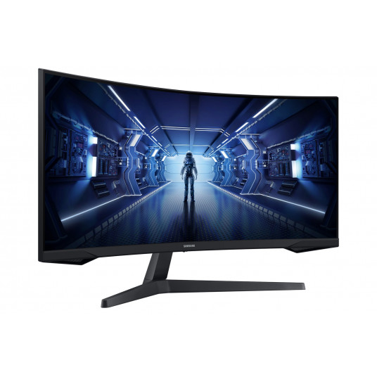 Samsung Odyssey G5 | C34G55TWWP | 34 in | VA | UWQHD 3440 x 1440 at 165 Hz | 250 cd/m² | HDMI, DisplayPort | Tilt | None