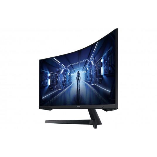 Samsung Odyssey G5 | C34G55TWWP | 34 in | VA | UWQHD 3440 x 1440 at 165 Hz | 250 cd/m² | HDMI, DisplayPort | Tilt | None