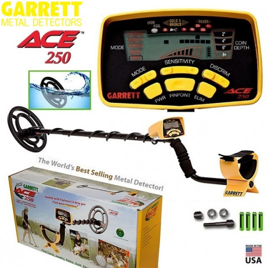 Metalo detektorius Garrett ACE 250