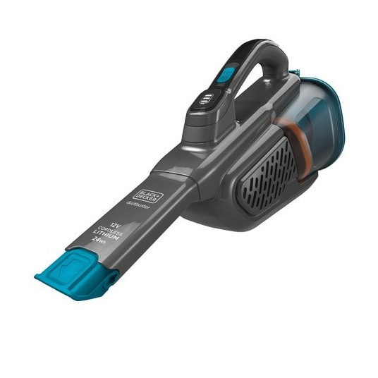 Black & Decker BHHV320J rankinis dulkių siublys Mėlyna, Titanas Bemaišis