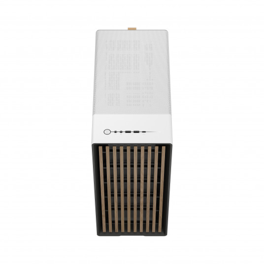 Fractal Design North Chalk White TG skaidrus atspalvis