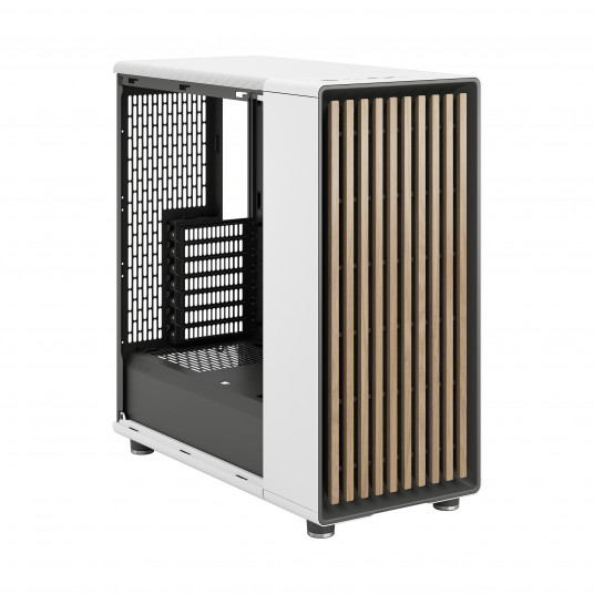 Fractal Design North Chalk White TG skaidrus atspalvis