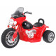 Elektrinis triratis motociklas Chopper, raudonas