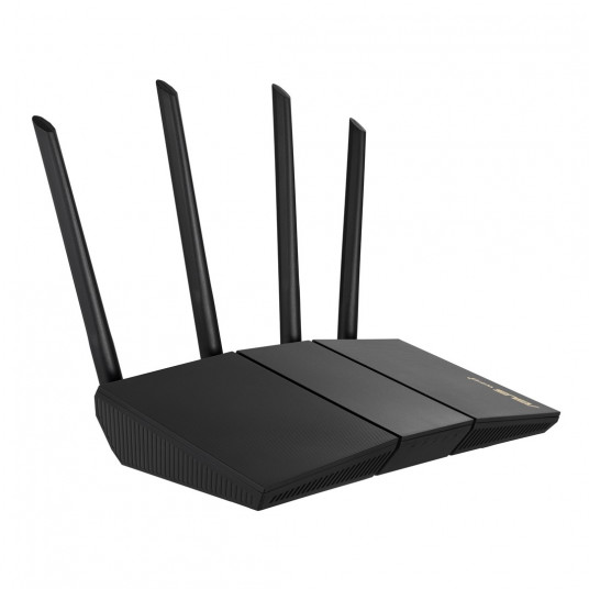 ASUS RT-AX57 belaidis maršrutizatorius Gigabitinis eternetas Dviguba juosta (2,4 GHz / 5 GHz) Juoda
