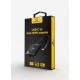 Gembird A-CM-HDMIF2-01 USB-C prie dvigubo HDMI adapterio, 4K 60Hz, juodas