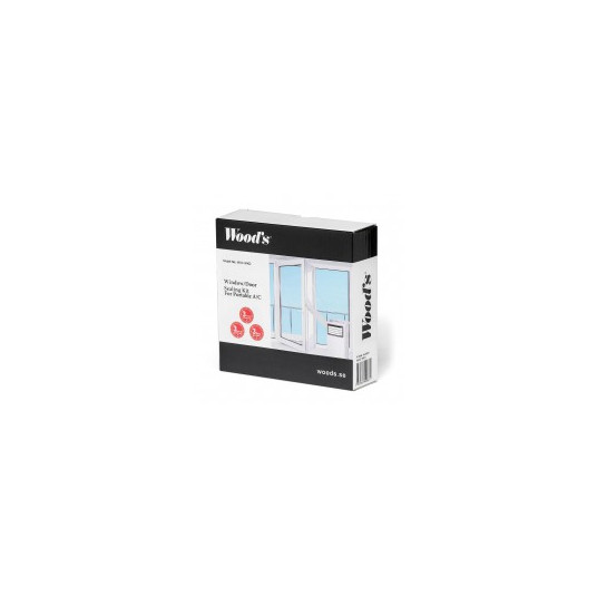 Montavimo rinkinys mobiliam kondicionieriui - durims Wood's