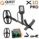 Metalo detektorius Quest X10 PRO (nardinamas iki 3m)