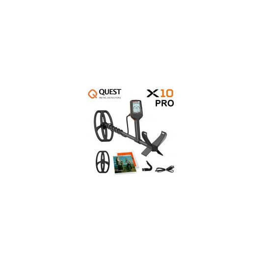 Metalo detektorius Quest X10 PRO (nardinamas iki 3m)