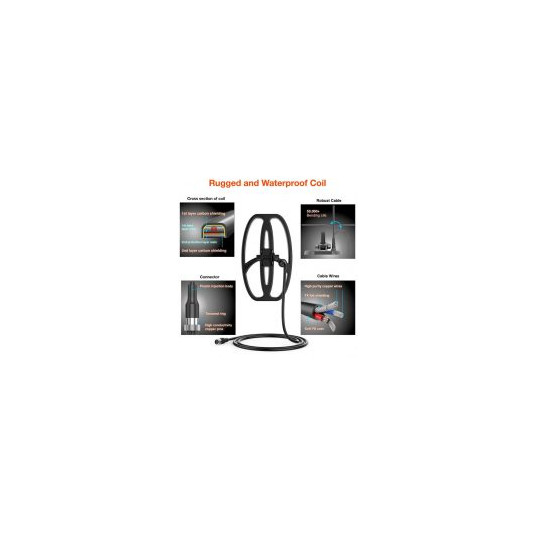 Metalo detektorius Quest X10 PRO (nardinamas iki 3m)